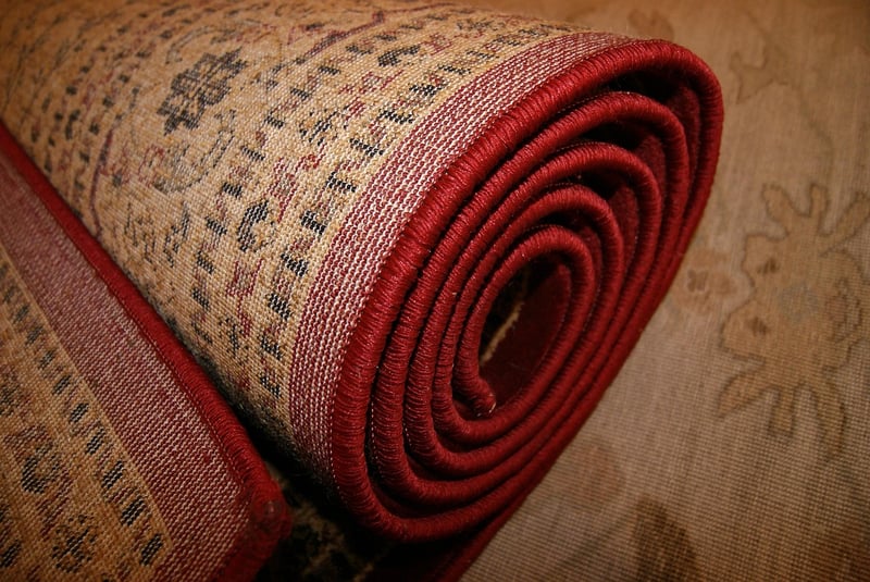 Recycled Fabric Rag Rugs